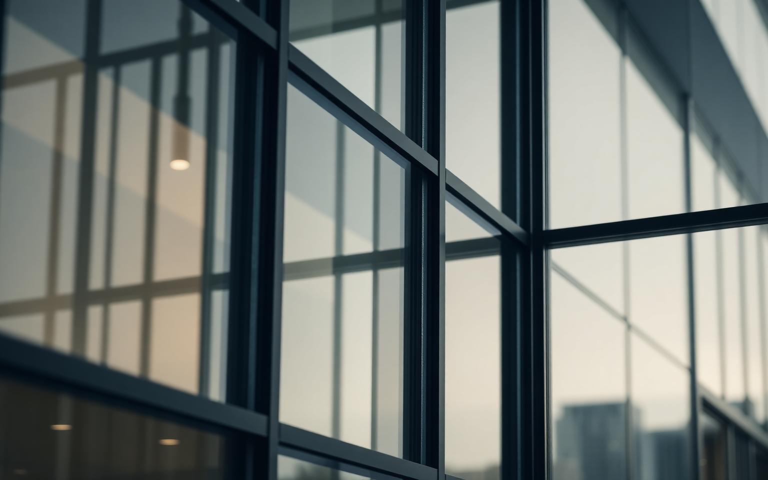 Glass and steel office facade representing secure handling of personal data